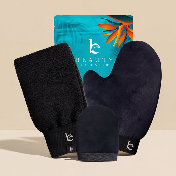 Kit de aplicación de autobronceador (juego de 3 piezas)