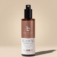 Beauty by Earth self-tanning water bronzing face mist bottle