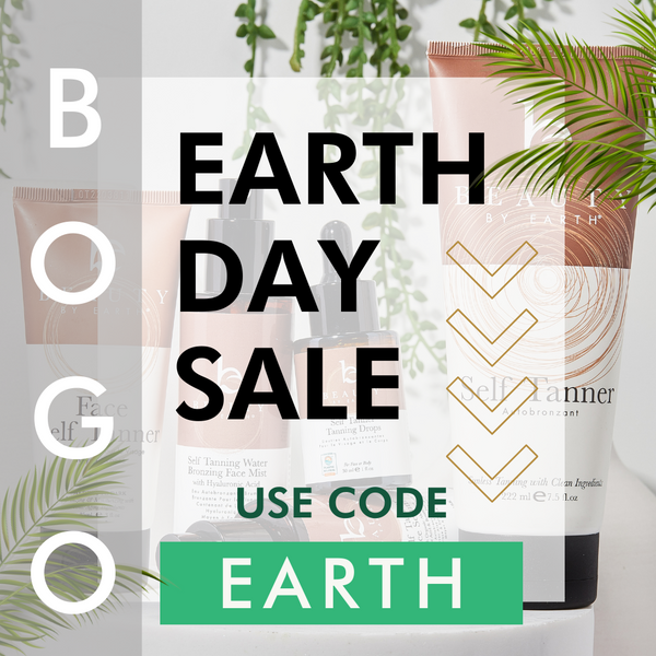 Enjoy Earth Day 2023 sale on selected echo friendly skincare products  while supplies last! 