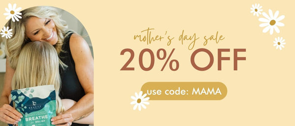 mother's day 20% off sale - use code mama