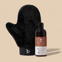 Body Mousse Travel SIze and Mitt Light Shade