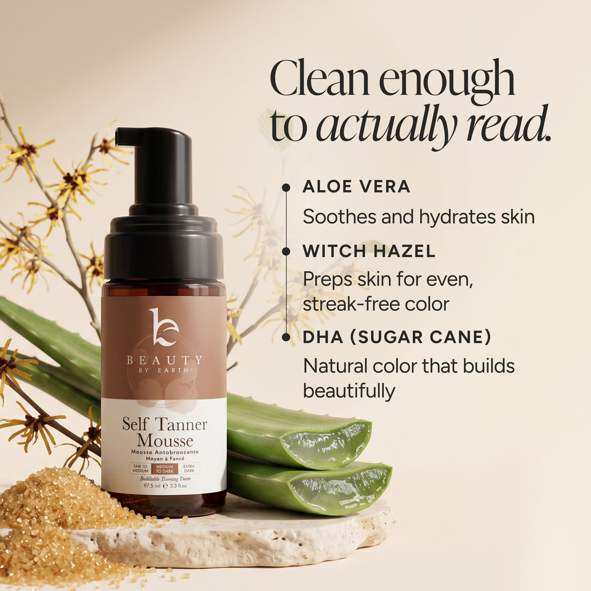 Self Tanner Mousse Discovery Kit