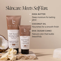 Self Tanner Lotion Duo – Face & Body Bundle