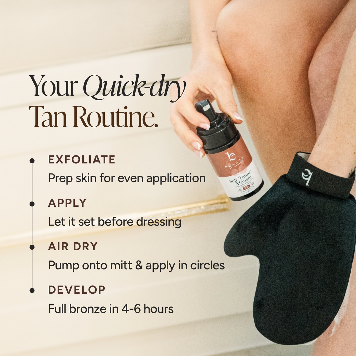 Self Tanner Mousse Discovery Kit