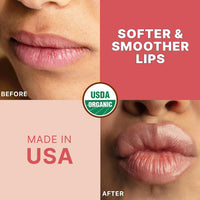 Organic Berry Lip Scrub - for Dry, Chapped Lips