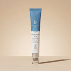 Tube of Hyaluronic Acid Eye Gel on a beige background