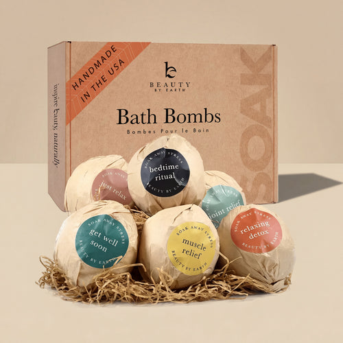 Coffret cadeau de 6 bombes de bain