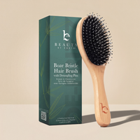 100% Boar Bristle Hair Brush