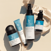 Ensemble de quatre produits à base d'acide hyaluronique