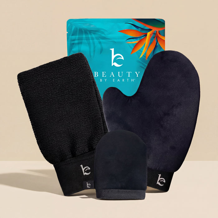 Kit de aplicación de autobronceador (juego de 3 piezas)